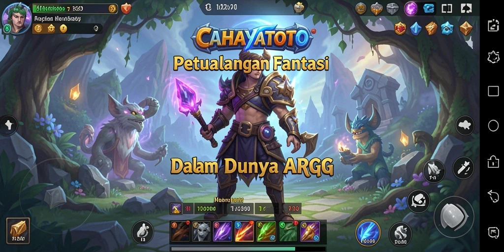 Grafis menawan dan gameplay seru dalam CAHAYATOTO.
