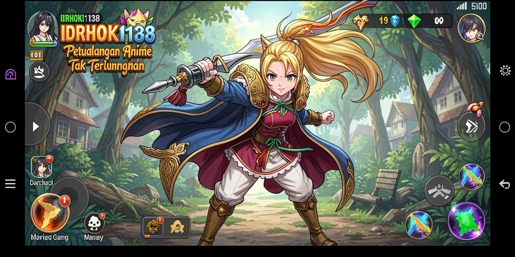Tampilan gameplay seru dari IDRHOKI138 yang memukau.