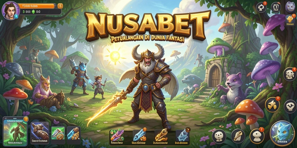 Menampilkan gameplay seru dan tantangan di NUSABET.