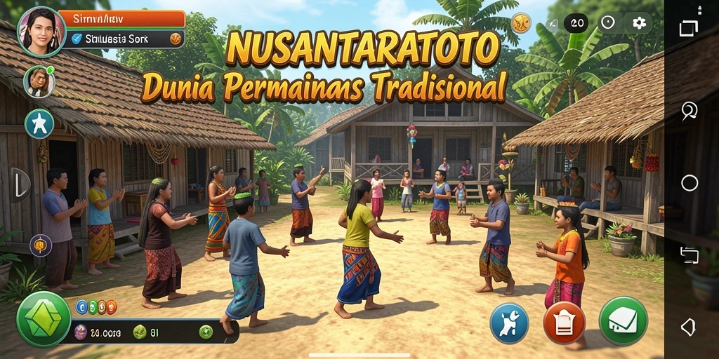 Tangkapan layar gameplay <strong>NUSANTARATOTO</strong> menampilkan interaksi pemain yang seru.