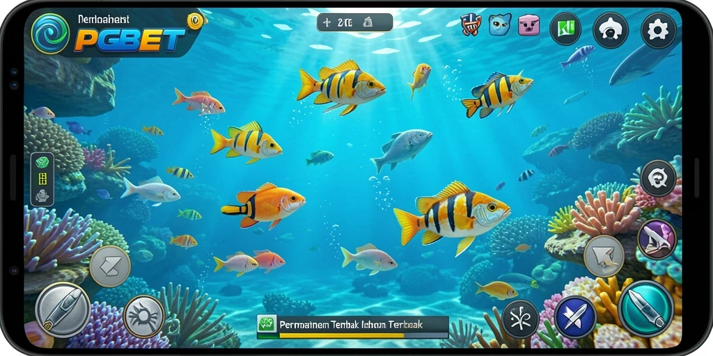 Gameplay seru PGBET dengan aksi Tembak Ikan yang mendebarkan.
