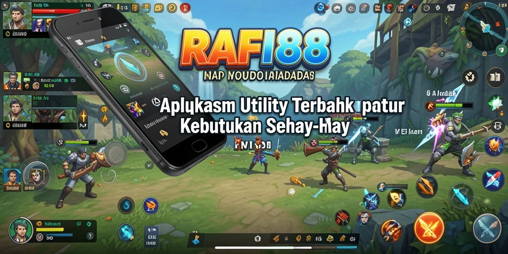 Tampilan antarmuka aplikasi RAFI88 yang intuitif dan user-friendly.