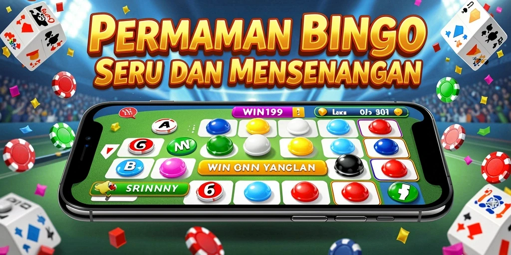 Screenshot gameplay WIN199 menampilkan suasana Bingo yang seru.